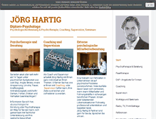 Tablet Screenshot of joerghartig.de